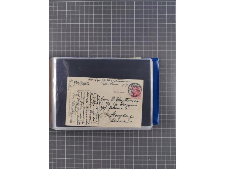 1829/1970 (ca.), interessanter Bestand mit über 100 Briefen, Karten und Ganzsachen inkl. Belege mit handschriftlichen Leitver