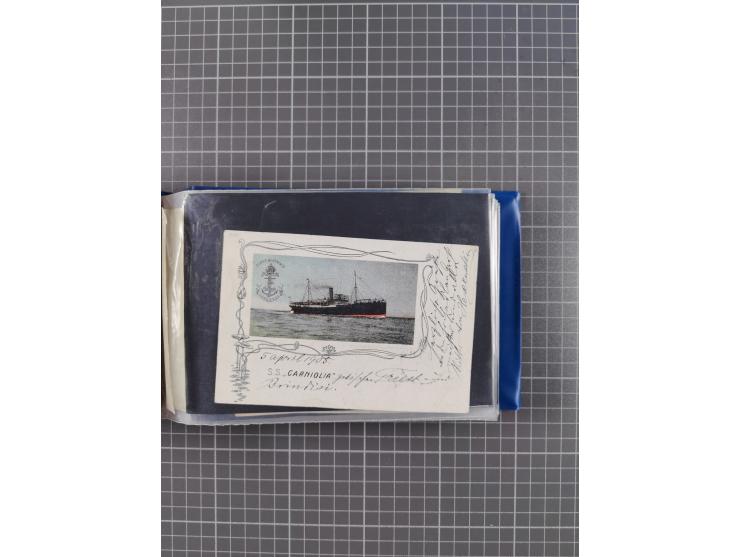 1829/1970 (ca.), interessanter Bestand mit über 100 Briefen, Karten und Ganzsachen inkl. Belege mit handschriftlichen Leitver