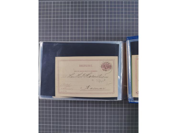 1829/1970 (ca.), interessanter Bestand mit über 100 Briefen, Karten und Ganzsachen inkl. Belege mit handschriftlichen Leitver