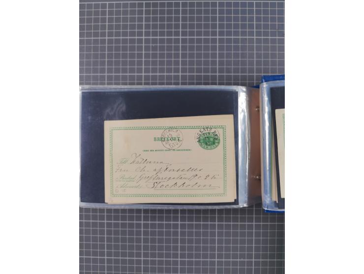 1829/1970 (ca.), interessanter Bestand mit über 100 Briefen, Karten und Ganzsachen inkl. Belege mit handschriftlichen Leitver