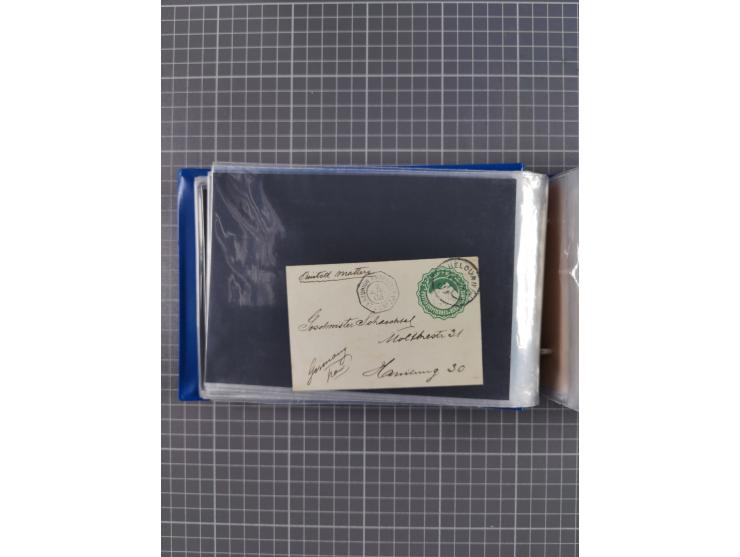 1829/1970 (ca.), interessanter Bestand mit über 100 Briefen, Karten und Ganzsachen inkl. Belege mit handschriftlichen Leitver