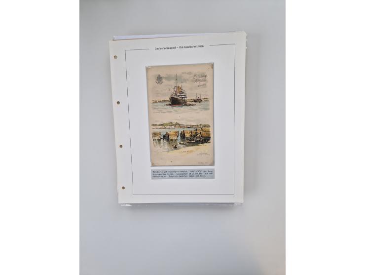 1893/1945 (ca.), interessanter Bestand mit ca. 100 Briefen, Karten und GSK mit Schwerpunkt bis in die 1930er-Jahre. Dabei u.a