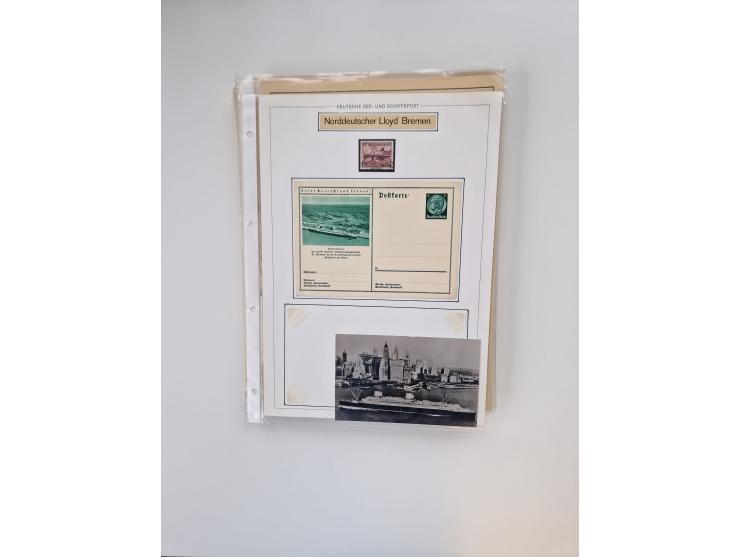 1893/1945 (ca.), interessanter Bestand mit ca. 100 Briefen, Karten und GSK mit Schwerpunkt bis in die 1930er-Jahre. Dabei u.a