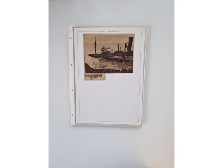 1893/1945 (ca.), interessanter Bestand mit ca. 100 Briefen, Karten und GSK mit Schwerpunkt bis in die 1930er-Jahre. Dabei u.a