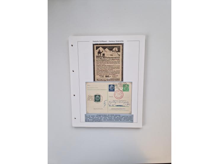 1893/1945 (ca.), interessanter Bestand mit ca. 100 Briefen, Karten und GSK mit Schwerpunkt bis in die 1930er-Jahre. Dabei u.a