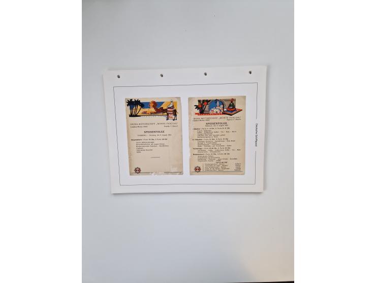 1893/1945 (ca.), interessanter Bestand mit ca. 100 Briefen, Karten und GSK mit Schwerpunkt bis in die 1930er-Jahre. Dabei u.a