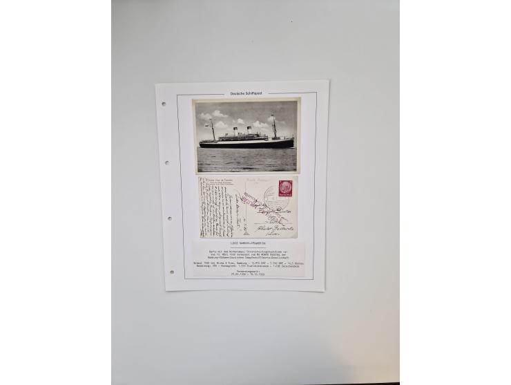 1893/1945 (ca.), interessanter Bestand mit ca. 100 Briefen, Karten und GSK mit Schwerpunkt bis in die 1930er-Jahre. Dabei u.a
