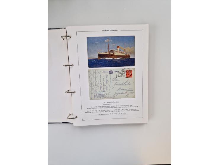 1893/1945 (ca.), interessanter Bestand mit ca. 100 Briefen, Karten und GSK mit Schwerpunkt bis in die 1930er-Jahre. Dabei u.a