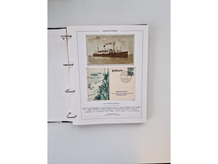 1893/1945 (ca.), interessanter Bestand mit ca. 100 Briefen, Karten und GSK mit Schwerpunkt bis in die 1930er-Jahre. Dabei u.a