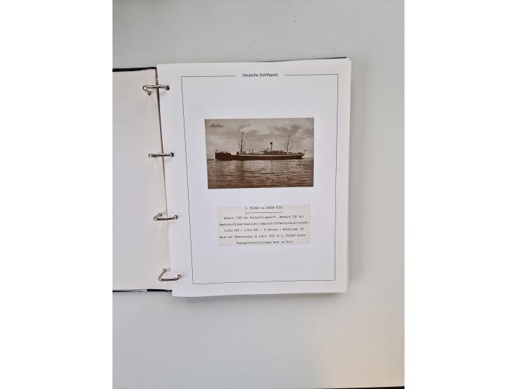 1893/1945 (ca.), interessanter Bestand mit ca. 100 Briefen, Karten und GSK mit Schwerpunkt bis in die 1930er-Jahre. Dabei u.a