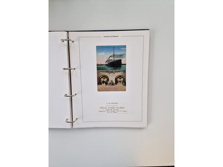 1893/1945 (ca.), interessanter Bestand mit ca. 100 Briefen, Karten und GSK mit Schwerpunkt bis in die 1930er-Jahre. Dabei u.a