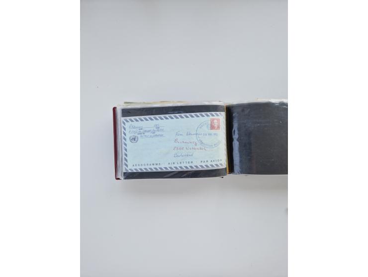 1872/1970 (ca.), über 1400 Briefe, Karten und GSK mit Schwerpunkt vor 1950, dabei viel Feldpost I. und II. WK, viele R-Briefe