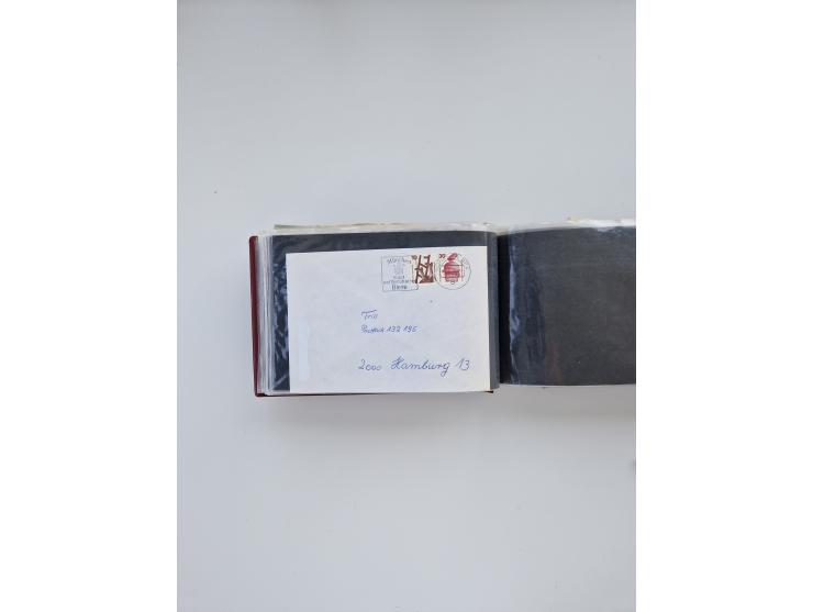 1872/1970 (ca.), über 1400 Briefe, Karten und GSK mit Schwerpunkt vor 1950, dabei viel Feldpost I. und II. WK, viele R-Briefe