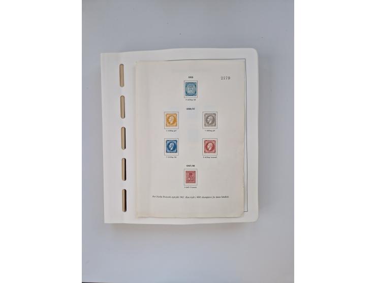 1855/2008, extensive, mostly used collector's stock, including a collection with 2x Mi. No. 1 and 2 each, further sub-collect