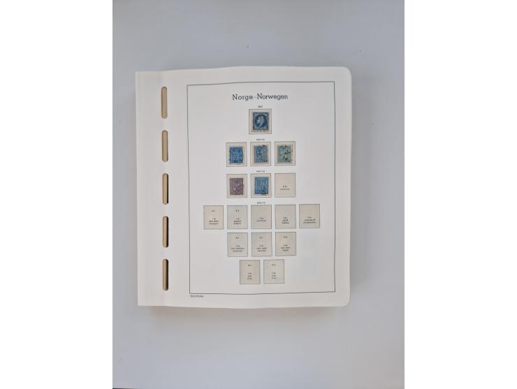 1855/2008, extensive, mostly used collector's stock, including a collection with 2x Mi. No. 1 and 2 each, further sub-collect