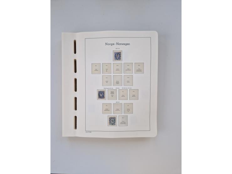 1855/2008, extensive, mostly used collector's stock, including a collection with 2x Mi. No. 1 and 2 each, further sub-collect