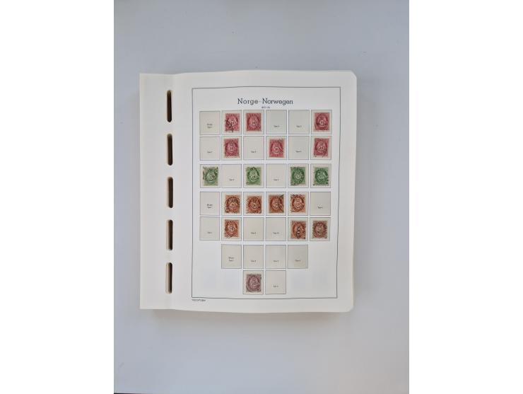 1855/2008, extensive, mostly used collector's stock, including a collection with 2x Mi. No. 1 and 2 each, further sub-collect