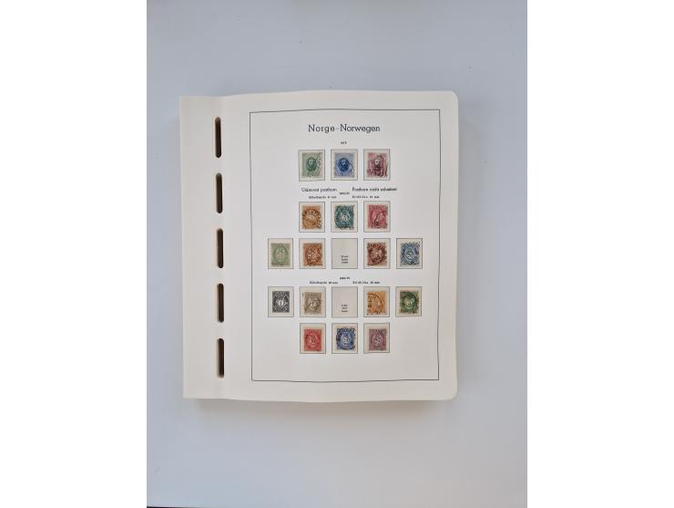 1855/2008, extensive, mostly used collector's stock, including a collection with 2x Mi. No. 1 and 2 each, further sub-collect