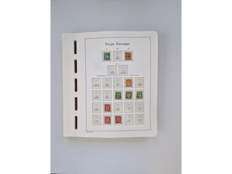 1855/2008, extensive, mostly used collector's stock, including a collection with 2x Mi. No. 1 and 2 each, further sub-collect