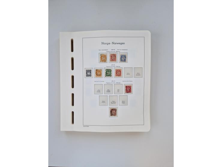 1855/2008, extensive, mostly used collector's stock, including a collection with 2x Mi. No. 1 and 2 each, further sub-collect