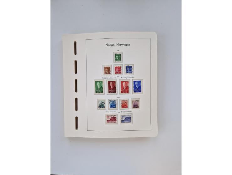 1855/2008, extensive, mostly used collector's stock, including a collection with 2x Mi. No. 1 and 2 each, further sub-collect