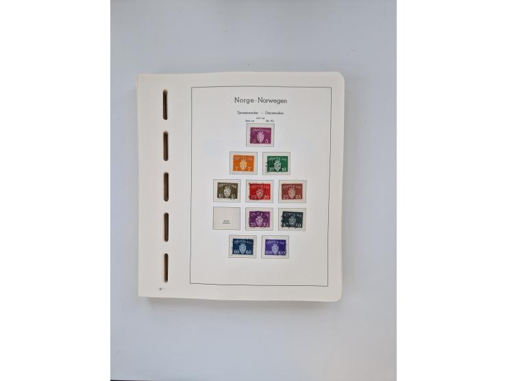 1855/2008, extensive, mostly used collector's stock, including a collection with 2x Mi. No. 1 and 2 each, further sub-collect