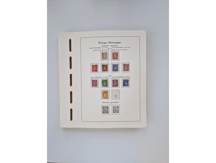 1855/2008, extensive, mostly used collector's stock, including a collection with 2x Mi. No. 1 and 2 each, further sub-collect