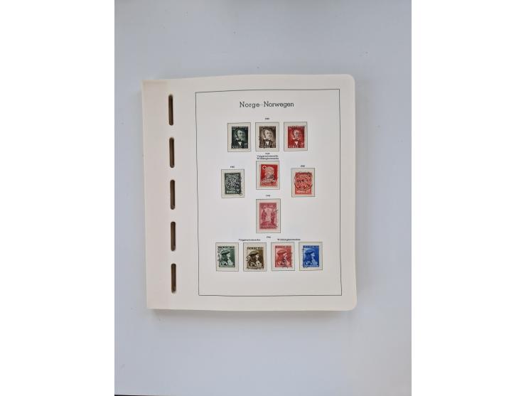 1855/2008, extensive, mostly used collector's stock, including a collection with 2x Mi. No. 1 and 2 each, further sub-collect