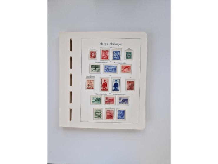 1855/2008, extensive, mostly used collector's stock, including a collection with 2x Mi. No. 1 and 2 each, further sub-collect