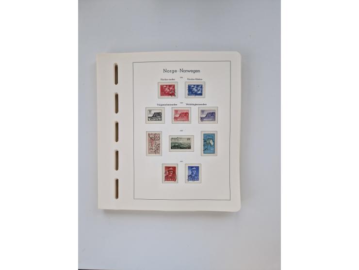 1855/2008, extensive, mostly used collector's stock, including a collection with 2x Mi. No. 1 and 2 each, further sub-collect