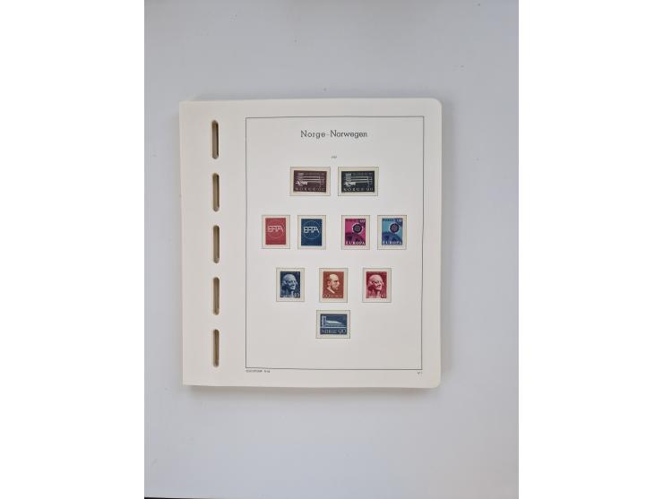 1855/2008, extensive, mostly used collector's stock, including a collection with 2x Mi. No. 1 and 2 each, further sub-collect