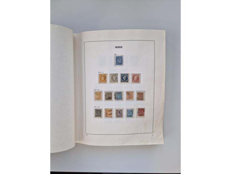 1855/2008, extensive, mostly used collector's stock, including a collection with 2x Mi. No. 1 and 2 each, further sub-collect