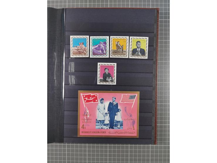 1926/70, Collection in album starting Turkey cancellations of Hodeida, first issues with 40 used stamps, few on piece, mainly