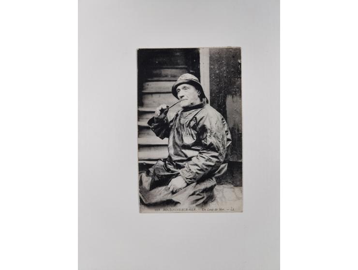 1918/62, Collection on 17 album leaves including British field post Natal South Africa, Palestine censorship reg. 1918 to Egy