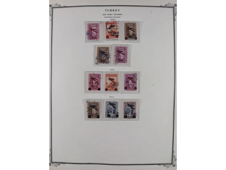 1925/60, Turkish Air Assosiation Collection of stamps, covers and documents including early issues, revenues, aid stamps with
