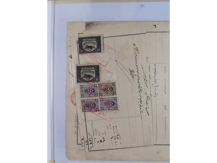 1925/60, Turkish Air Assosiation Collection of stamps, covers and documents including early issues, revenues, aid stamps with