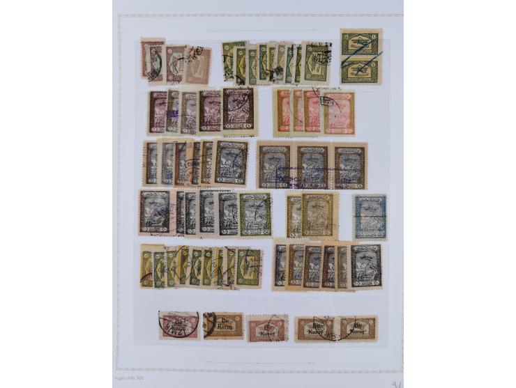 1925/60, Turkish Air Assosiation Collection of stamps, covers and documents including early issues, revenues, aid stamps with