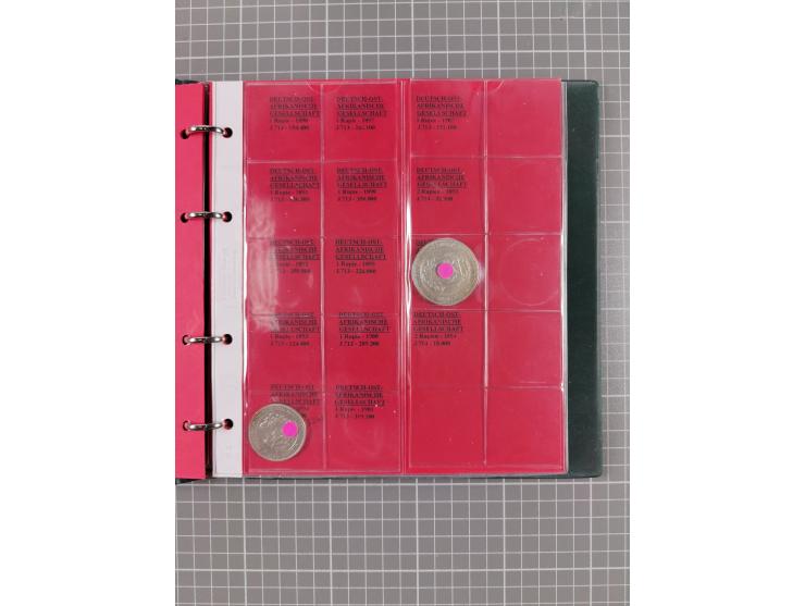 OSTAFRIKA: 1892/1916, interessante Sammlung mit 24 Münzen, dabei u.a. ½ Rupie 1904+1907, 1 Rupie 1894+1904+1912+1914, 2 Rupie