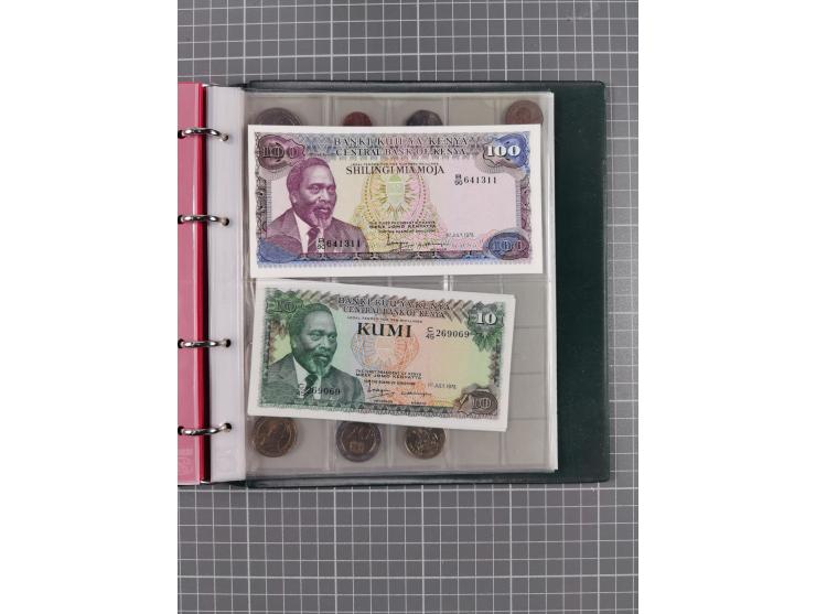 OSTAFRIKA: 1892/1916, interessante Sammlung mit 24 Münzen, dabei u.a. ½ Rupie 1904+1907, 1 Rupie 1894+1904+1912+1914, 2 Rupie