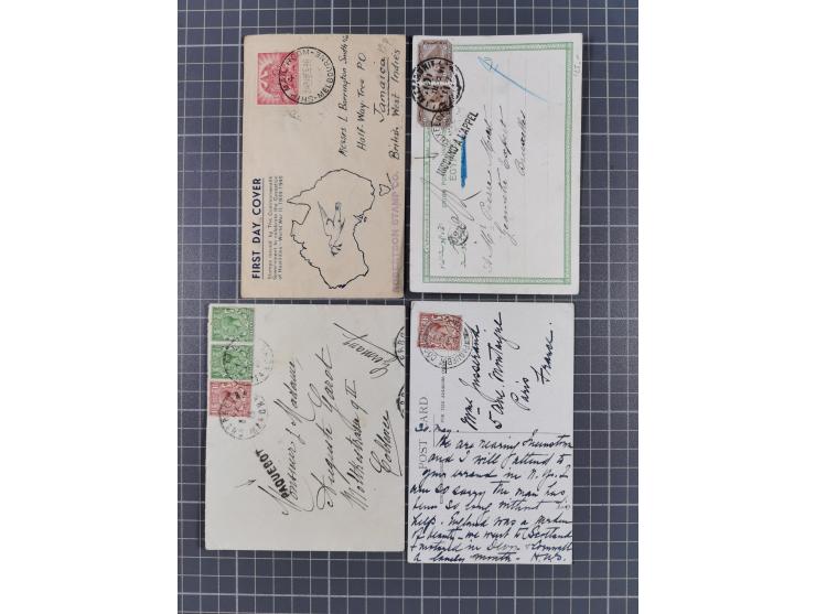 1902/38, Maritime Mail 14 covers &amp; postcards, including five ship cards (S.S.Finland, Britannic, Nieuv Amsterdam, Canadia