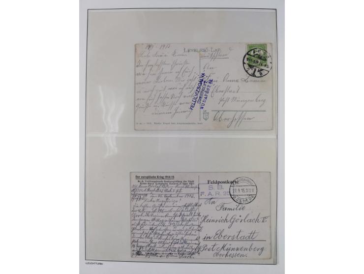 1872/45, meist postfrische und teils gestempelte reichhaltige Material-Sammlung inkl. Dienstmarken, dabei viele Varianten, Fa