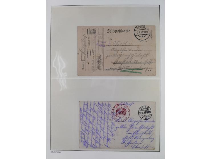1872/45, meist postfrische und teils gestempelte reichhaltige Material-Sammlung inkl. Dienstmarken, dabei viele Varianten, Fa