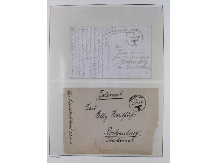 1872/45, meist postfrische und teils gestempelte reichhaltige Material-Sammlung inkl. Dienstmarken, dabei viele Varianten, Fa