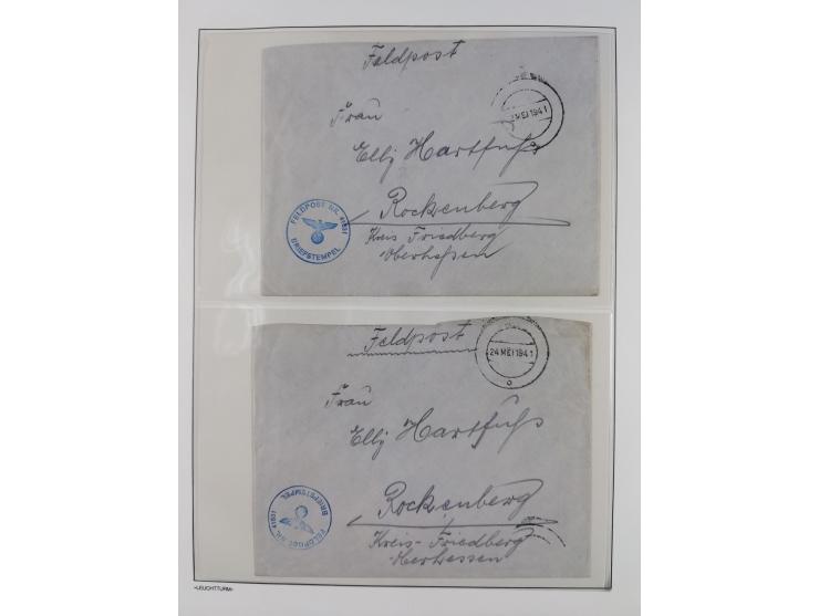 1872/45, meist postfrische und teils gestempelte reichhaltige Material-Sammlung inkl. Dienstmarken, dabei viele Varianten, Fa