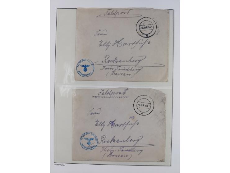 1872/45, meist postfrische und teils gestempelte reichhaltige Material-Sammlung inkl. Dienstmarken, dabei viele Varianten, Fa