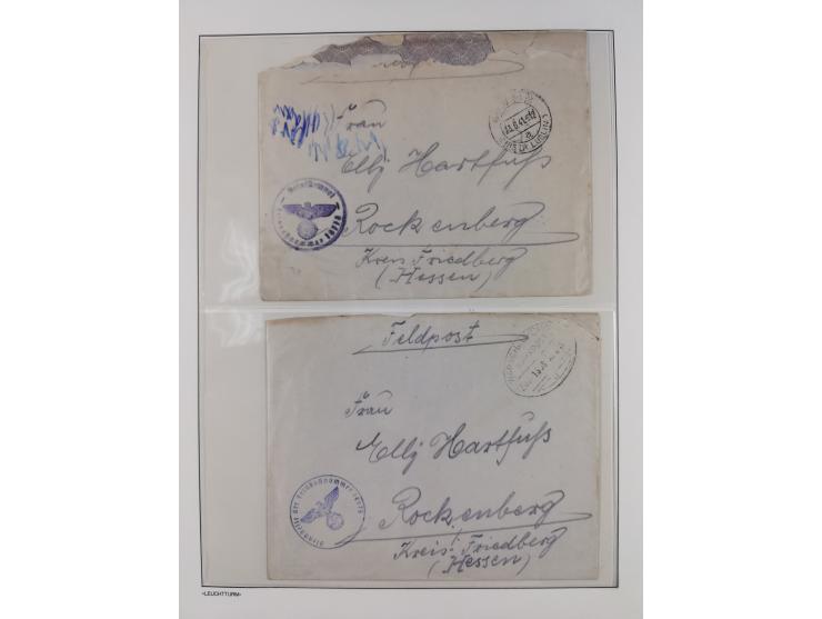 1872/45, meist postfrische und teils gestempelte reichhaltige Material-Sammlung inkl. Dienstmarken, dabei viele Varianten, Fa
