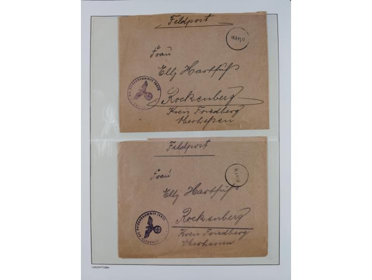 1872/45, meist postfrische und teils gestempelte reichhaltige Material-Sammlung inkl. Dienstmarken, dabei viele Varianten, Fa