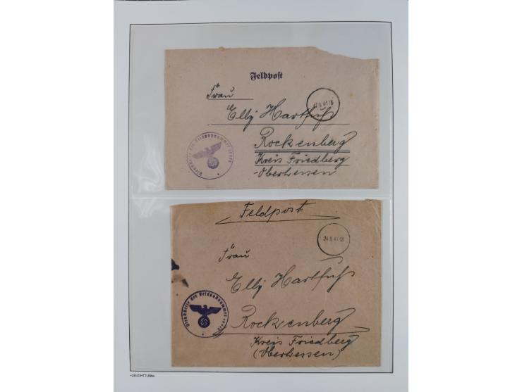 1872/45, meist postfrische und teils gestempelte reichhaltige Material-Sammlung inkl. Dienstmarken, dabei viele Varianten, Fa