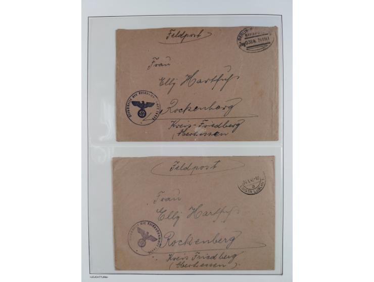 1872/45, meist postfrische und teils gestempelte reichhaltige Material-Sammlung inkl. Dienstmarken, dabei viele Varianten, Fa