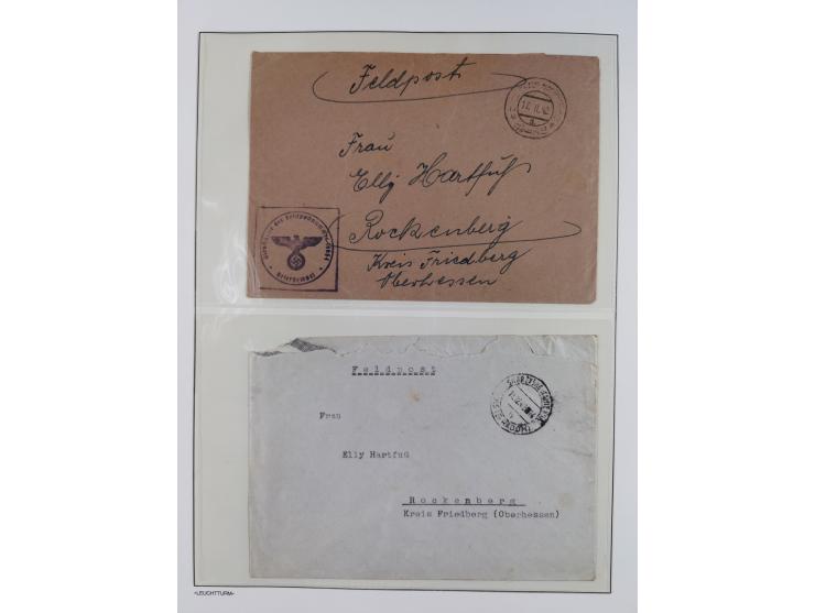 1872/45, meist postfrische und teils gestempelte reichhaltige Material-Sammlung inkl. Dienstmarken, dabei viele Varianten, Fa